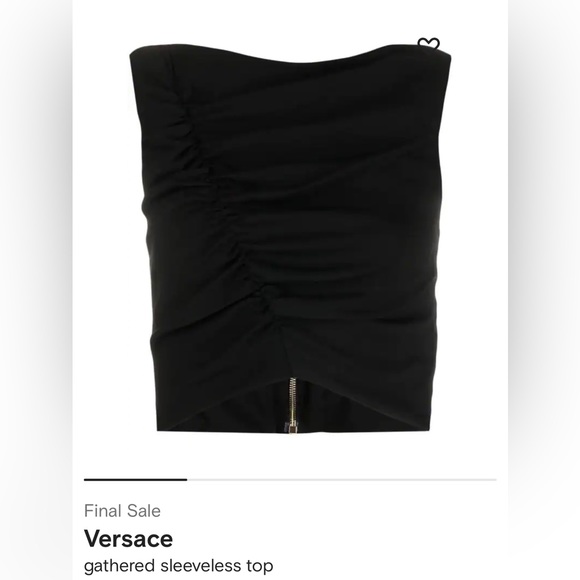 Versace Medusa Top in black - Picture 2 of 6